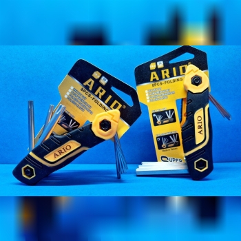 آلن چاقویی روکشدار8عددی