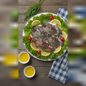 فروش گوشت خرچنگ دریایی