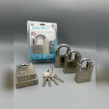  قفل آویز تمام فولادی گاردار پروطاها سایز 50=60=70