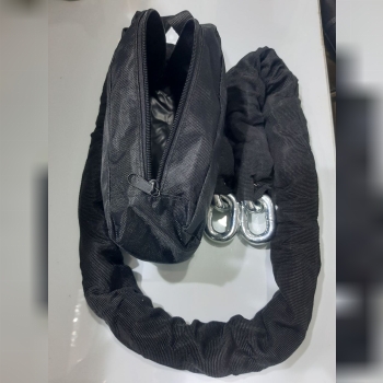 # زنجیر#فولاری#ایمنی# موتور #زنجیر#ضد برش# ضد قیچی# ضد اهرم #طول ۱.۵ متر # ضخامت ۱۰ # قابل ست شدن با