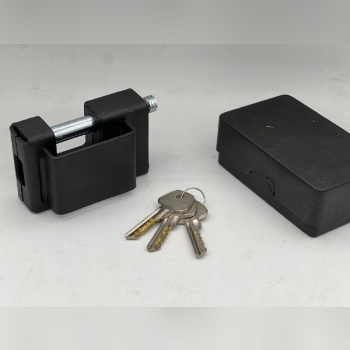 قفل کتابی ۱۰۰حفاظ دار مشکی کلید پله ای