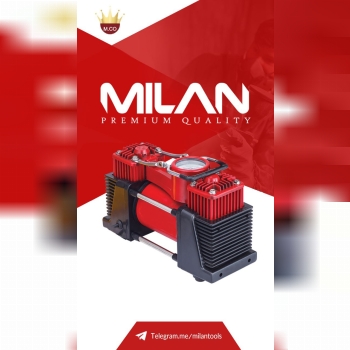 کمپرسور فندکی دوسیلندر 220ولت #میلان 