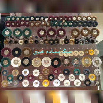 فرچه سیمی اسکاچ نمد پولیش و.....  