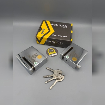  قفل دسیک تمام فولادی چیلان کلید سولکسی/مغزی برنجی بی رغیب در کیفیت ضد اسید ضد برش دارای 3 سال ضمانت