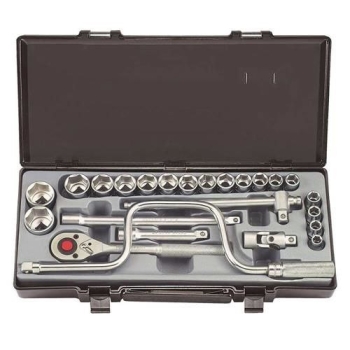 جعبه بکس ،1.2 درایو ، ۲۴ پارچه ، 6 پر سایز 32-10 میلیمتر با دسته بکس هندلی ، فورس