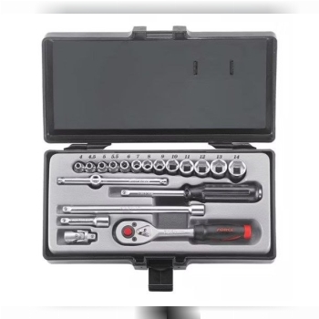 جعبه بکس ، 1.4 درایو ،۱۹پارچه ،کوتاه 6 پر سایز 19-4 ميليمتر فورس