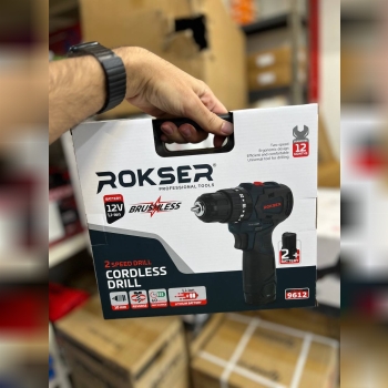 دریل شارژی ۱۲ ولت راکسر