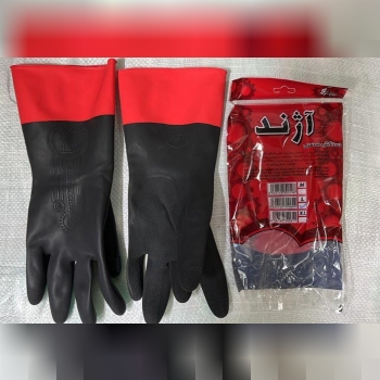 دستکش لاستیکی آژند