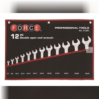 کد محصول F5128C ست آچار دوسر تخت 12 عددی کاور دار 