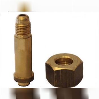 مهره و میله مانومتر برنجی