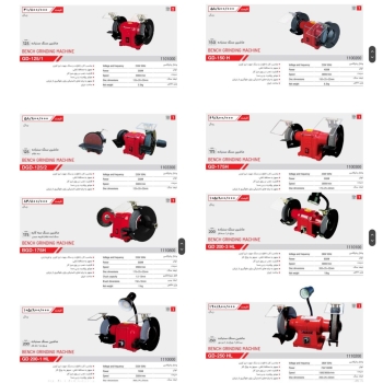 چرخ سنباده رومیزی محک 