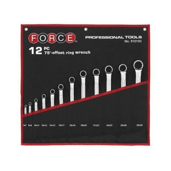  کد محصول F51213C ست آچار دوسر رینگ 12 عددی کاور د