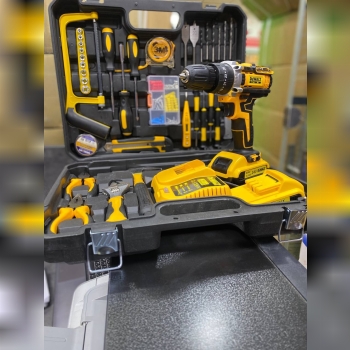 مجموعه دریل شارژی چکشی ۲۴ ولت طرح دیوالت