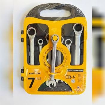 آچار یکسر جغجغه ۷ عددی ۱۹ - ۸