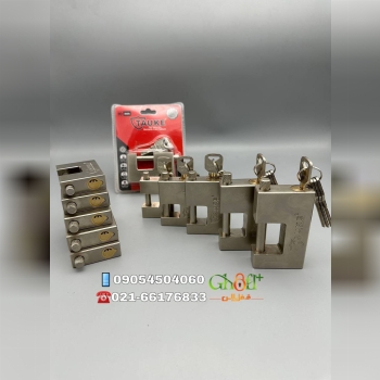  کتابی فولادی ناودونی TAUKE مغزی برنجی کلید ناودون