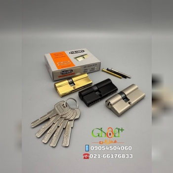 سیلندر ۷سانت جعبه کادویی پارادل ۵کلید کامپیوتری بلند جعبه کادویی ساچمه برنجی با ضمانت خرابی رنگ : طل