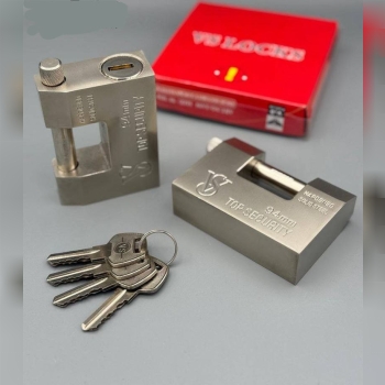 ⭐️قفل کتابی ۹۴فولادی کلید دوشیار VS⭐️