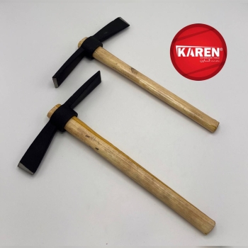 تیشه دوسر تخت دسته چوبی