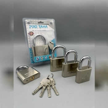  قفل آویز تمام فولادی لوکس پروطاها سایز 50=60=70 ک