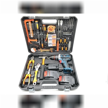 ⭐️ مجموعه دریل شارژی چکشی ١٨٨ ولت باس