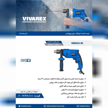 دریل ۱۳ ۶۵۰ وات ویوارکس 