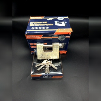 قفل کتابی 94فولادی سولا