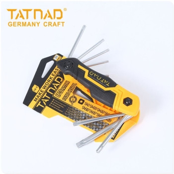 ⬇️آلن چاقویی روکشدار8عددی             TATNAD Germa