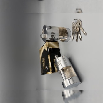  قفل استوانه هانیل کلید سولکسی-ضد اسید-ضد برش⭐️ کی