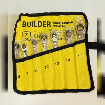 آچار یکسر جغجغه ۷ عددی 