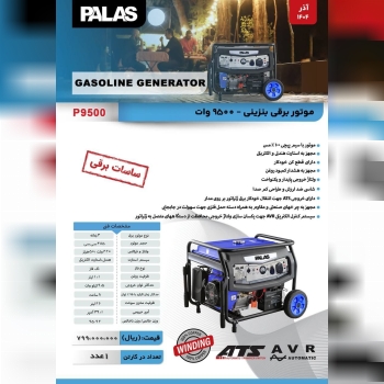 موتور برق های بنزینی پالاس