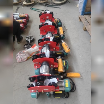 ترولی برقی تک فاز مخصوص چهار حال کردن وینچ های برقی تک فاز 