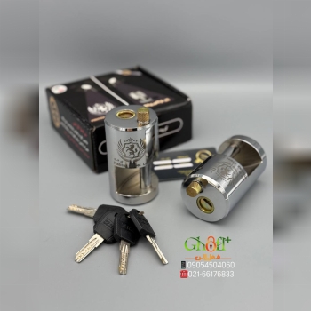 قفل استوانه ای ۹۵ پیشتاز کلید ناودونی سر‌کلید ساچمه مخفی دارای هرزگرد ضد دریل ضد اسید مغزی برنجی کیف