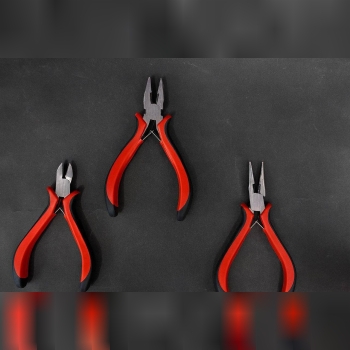 انبر دست سیم چین دم باریک الکترونیکی ا