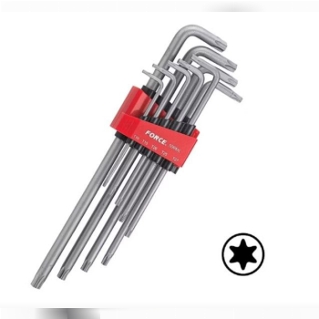 کد محصول F5098XL ست آلن ستاره ای L شکل 9 عددی بلند