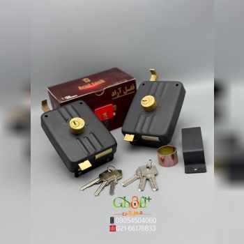 قفل حیاطی طرح ایزو آراد