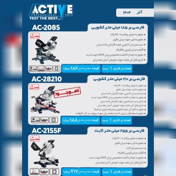 فارسی بر ۲۵۵ ثابت اکتیو موجود شد و آماده توزیع میب