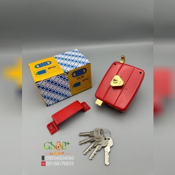  قفل حیاطی دوشیار گلین سیلندر تمام برنج کلید دوشیا