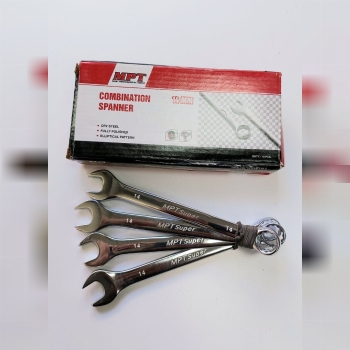 آچار یکسر رینگ یکسر تخت جور استیل، از سایز  6mm تا 32mm 