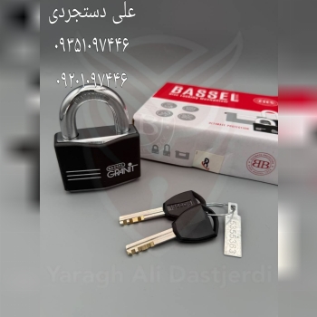 قفل آویز ضد سرقت (شاکل کوتاه) باسل BASSEL