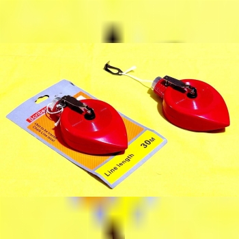 هوالرزاق 🫥🫥🫥🫥🫥🫥🫥🫥🫥🫥🫥🫥 چاک لاين فلزي ٣٠ متري وكيومي تعداد در كارتن ١٢٠ عدد قيمت با احترام ١٩٨/٠٠٠ توم