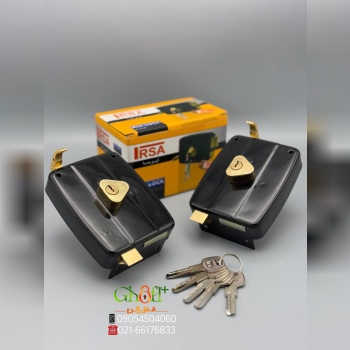  قفل حیاطی کامپیوتری ایرن ساینا مغزی برنجی کلید کا