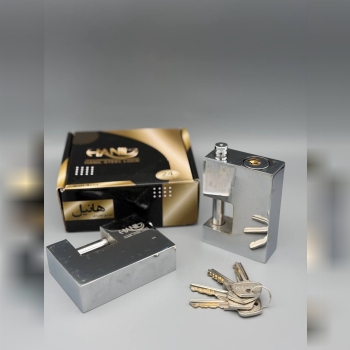  قفل کتابی کلید پله ای هانیل کلید پله ای برنج-مغزی برنج⭐️ کیفیت بی نظیر- قیمت عالی⭐️ با ضمانت-کارتن: