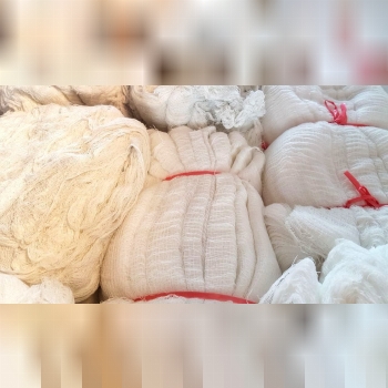 پارچه تنظیف نخ خالص رسید