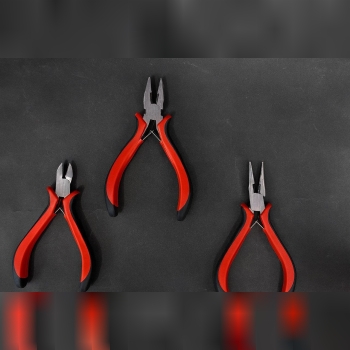 انبر دست سیم چین دم باریک الکترونیکی ا