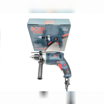 ⭐️ دریل ۱۳ چکشی نیم تنه فلزی باس