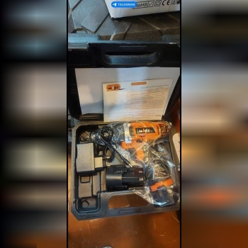 دریل شارژی ۲ باطری مکس 