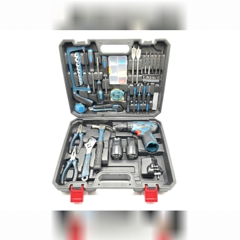 ⭐️ مجموعه دریل شارژی ۱۸ ولت ۱۰۰ عددی باس 