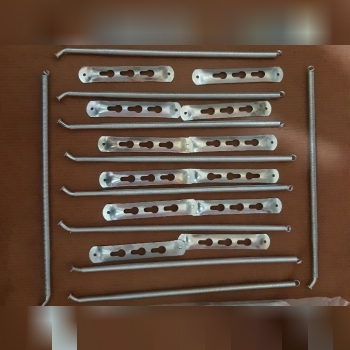 فنر زالویی درب آلومینیومی و توری