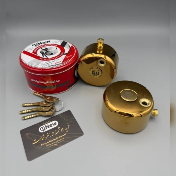 قفل کتابی نیو در سه رنگ 