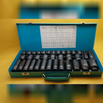  جعبه بکس فشارقوی 1/2 کوتاه و بلند 35 پارچه ، ۳۵پا